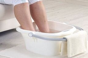 foot bath for fungal treatment